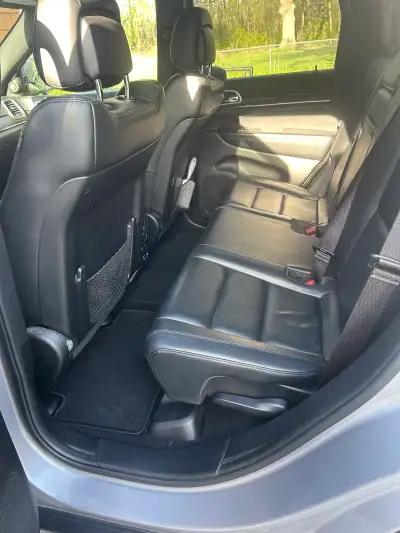 Interior detail — rear seats